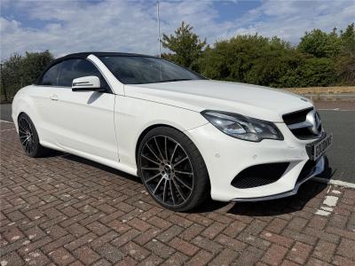 Image of 2015 MERCEDES E-CLASS E220 BLUETEC AMG LINE PREMIUM 2143cc TURBO DIESEL AUTOMATIC 2 DOOR CONVERTIBLE