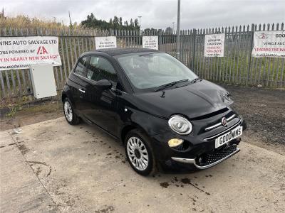 Image of 2025 FIAT 500 STANDARD 999cc PETROL MANUAL 2 DOOR CONVERTIBLE