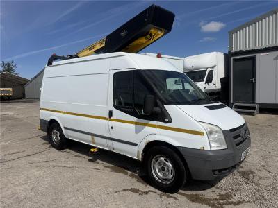 Image of 2011 FORD TRANSIT 350 SHR CHERRY PICKER 2402cc TURBO DIESEL MANUAL PANEL VAN