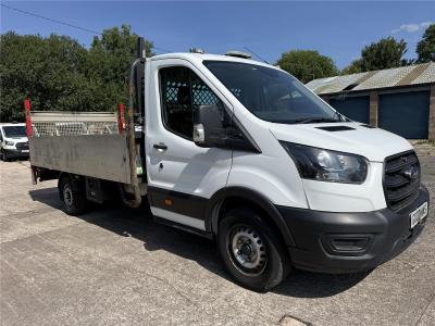 Image of 2021 FORD TRANSIT 350 LEADER C/C ECOBLUE 1996cc TURBO DIESEL MANUAL 2 DOOR CHASSIS CAB