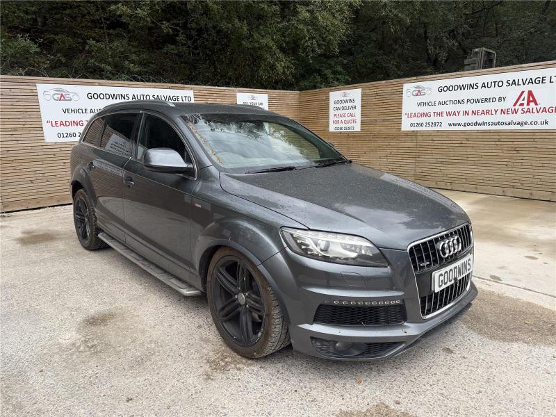 2012 AUDI Q7 TDI QUATTRO S LINE PLUS 2967cc TURBO DIESEL AUTOMATIC 5 DOOR ESTATE
