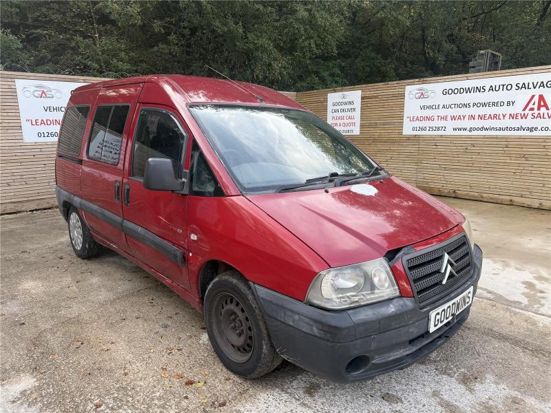 2005 55 CITROEN DISPATCH COMBI HDI 1997cc TURBO DIESEL MANUAL 5 DOOR MPV