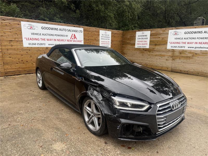 2018 AUDI A5 TFSI S LINE 1984cc TURBO PETROL SEMI AUTO 2 DOOR CONVERTIBLE