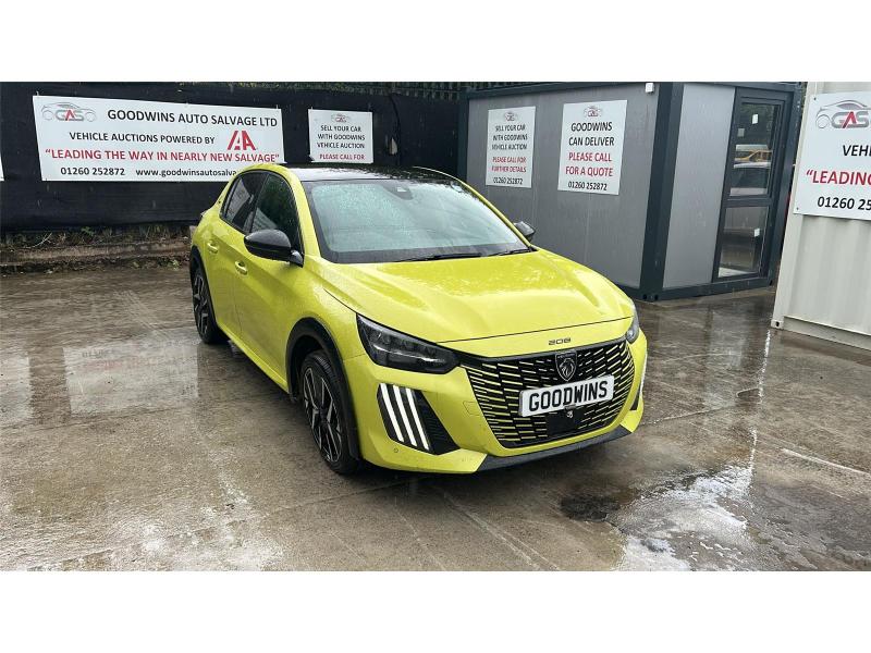 2025 PEUGEOT 208 PURETECH GT S/S 1199cc TURBO PETROL MANUAL 5 DOOR HATCHBACK