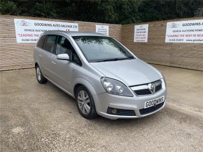 Image of 2007 VAUXHALL ZAFIRA DESIGN CDTI 1910cc TURBO DIESEL MANUAL 5 DOOR MPV