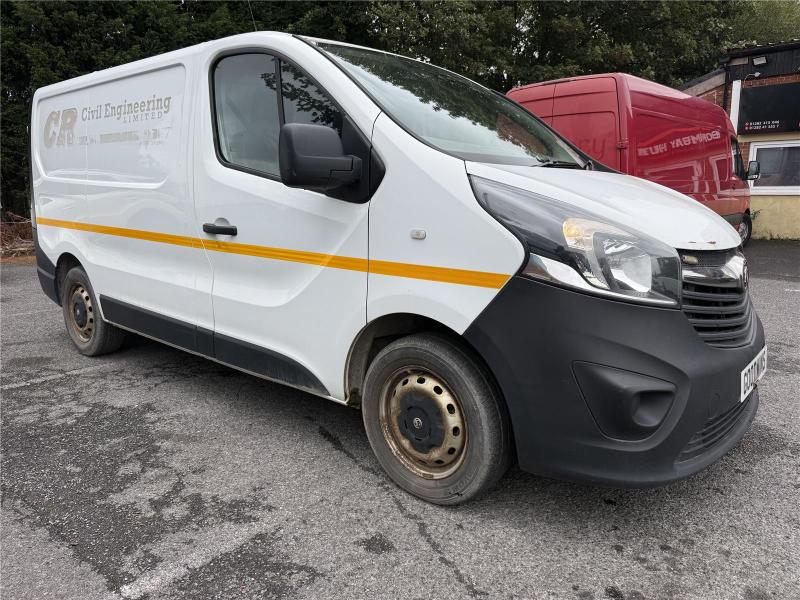 2017 VAUXHALL VIVARO L1H1 2700 CDTI 1598cc TURBO DIESEL MANUAL PANEL VAN