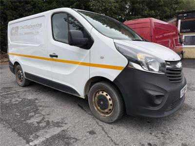 Image of 2017 VAUXHALL VIVARO L1H1 2700 CDTI 1598cc TURBO DIESEL MANUAL PANEL VAN