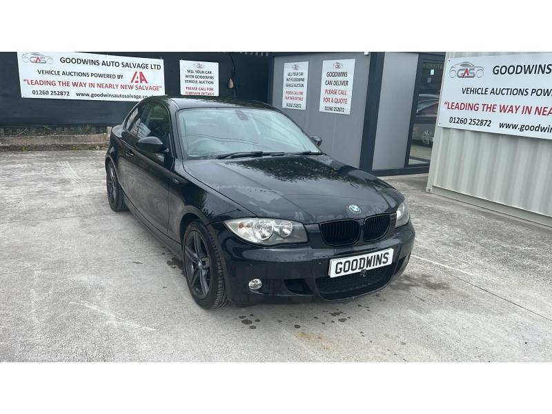 2008 BMW 1 SERIES 120D SE 1995cc TURBO DIESEL MANUAL 2 DOOR COUPE