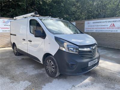 Image of 2018 VAUXHALL VIVARO L1H1 2900 CDTI S/S 1598cc TURBO DIESEL MANUAL PANEL VAN