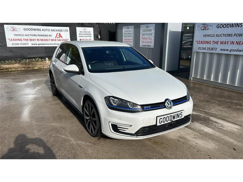 2016 VOLKSWAGEN GOLF GTE 1395cc TURBO PETROL/ELECTRIC SEMI AUTO 5 DOOR HATCHBACK