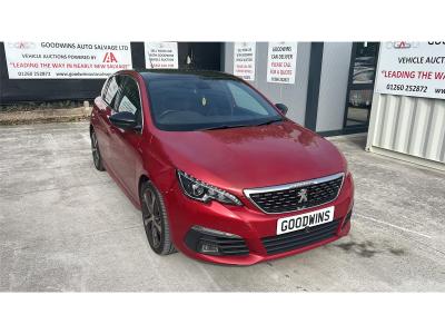 Image of 2018 PEUGEOT 308 S/S GT LINE 1199cc TURBO PETROL MANUAL 5 DOOR HATCHBACK