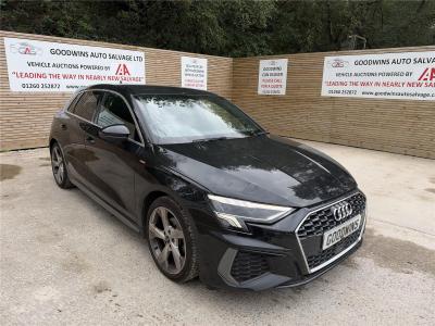 Image of 2022 72 AUDI A3 SPORTBACK TFSI S LINE 35 1498cc TURBO PETROL MANUAL 5 DOOR HATCHBACK