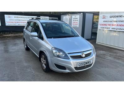 Image of 2012 62 VAUXHALL ZAFIRA EXCLUSIV 1598cc PETROL MANUAL 5 DOOR MPV