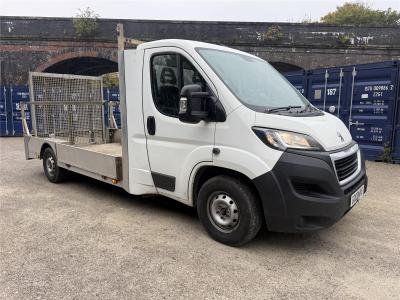 Image of 2021 PEUGEOT BOXER BLUEHDI 335 B/B 2179cc TURBO DIESEL MANUAL CHASSIS CAB