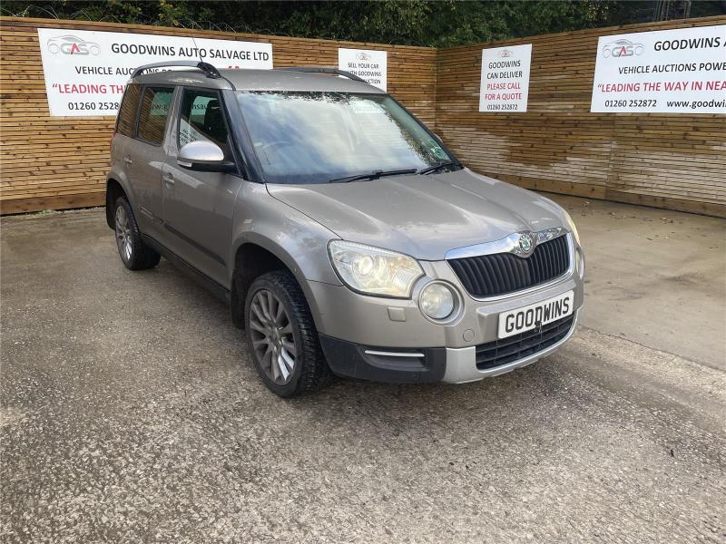 2010 60 SKODA YETI ELEGANCE TDI CR 1968cc TURBO DIESEL MANUAL 5 DOOR HATCHBACK