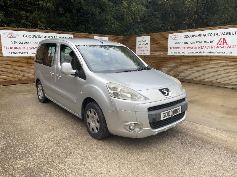2010 60 PEUGEOT PARTNER TEPEE S HDI 1560cc TURBO DIESEL MANUAL 5 DOOR MPV