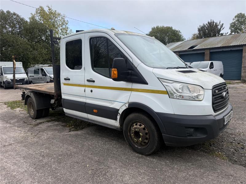 2016 FORD TRANSIT 350 L3 DCB C/C DRW TIPPER 2198cc TURBO DIESEL MANUAL CHASSIS CAB