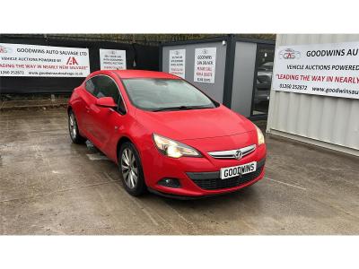 Image of 2012 62 VAUXHALL ASTRA GTC SRI S/S 1364cc TURBO PETROL MANUAL 3 DOOR HATCHBACK