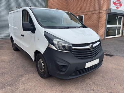 Image of 2015 Vauxhall Vivaro 2700 L1h1 Cdti P/v 1598cc Turbo Diesel Manual 6 Speed 6 Panel Van