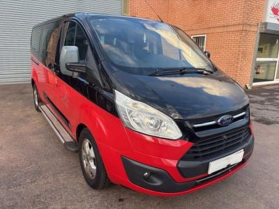 Image of 2016 Ford Tourneo Custom 310 Titanium Tdci 1996cc Turbo Diesel Manual 6 Speed 6 Mpv