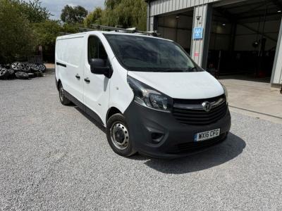 Image of 2016 Vauxhall Vivaro 2900 L2h1 Cdti P/v 1598cc Turbo Diesel Manual 6 Speed 6 Panel Van