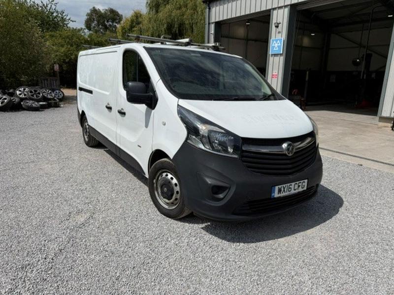 2016 Vauxhall Vivaro 2900 L2h1 Cdti P/v 1598cc Turbo Diesel Manual 6 Speed 6 Panel Van