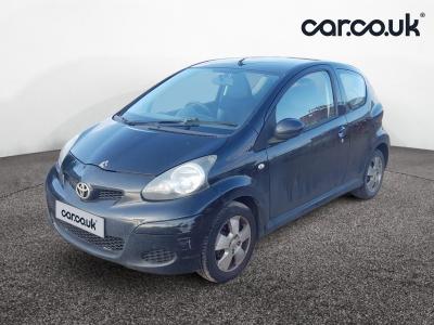 2010 TOYOTA AYGO BLACK VVT-I BLACK