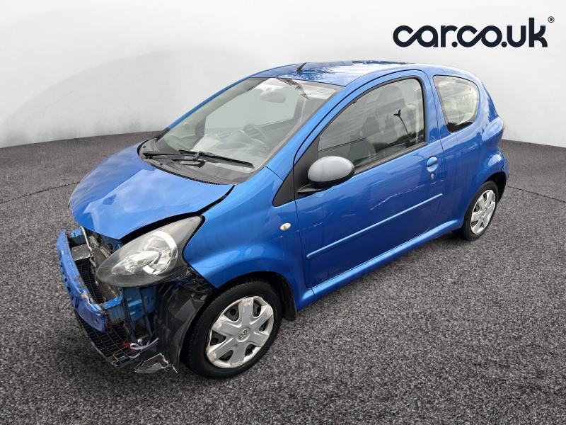 2009 TOYOTA AYGO BLUE VVT-I BLUE 998cc Toyota PETROL Manual 5 Speed Hatchback