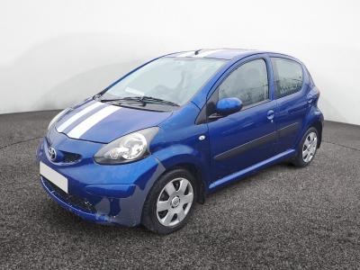 Image of 2007 Toyota Aygo Blue mm Vvt-i 998cc Petrol Semi Automatic 4 Speed Hatchback