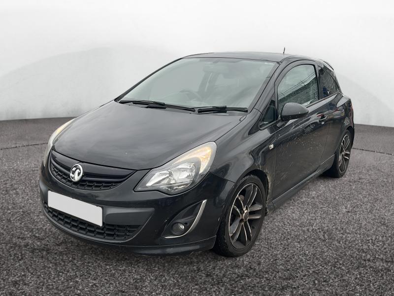 2013 Vauxhall Corsa Black Edition 1364cc Turbo Petrol Manual 5 Speed Hatchback