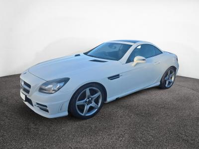 Image of 2014 Mercedes-benz Slk250 amg Sport cdi Blue-cy a 2143cc Turbo Diesel Automatic 7 Speed Convertible