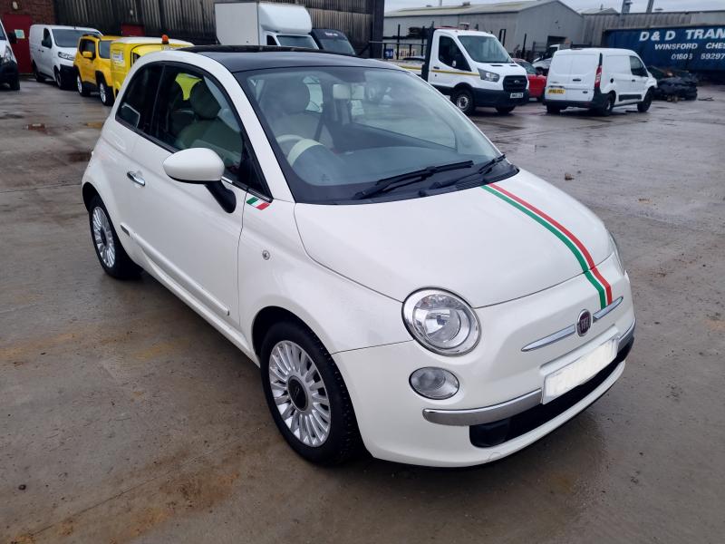 2012 Fiat 500 Lounge Dualogic 1242cc Petrol Semi Auto 5 Speed 5 Hatchback