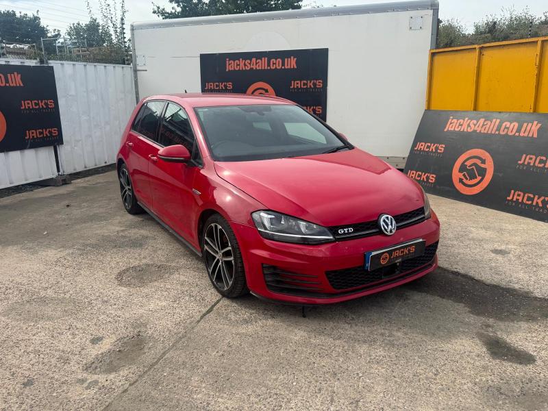 2014 Volkswagen Golf Gtd 1968cc Turbo Diesel Manual 6 Speed 6 Hatchback