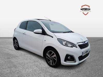 Image of 2017 PEUGEOT 108 PURETECH ROLAND GARROS TOP 1199cc PETROL MANUAL 3 DOOR HATCHBACK