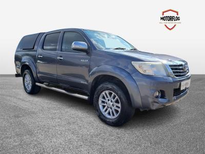 Image of 2012 TOYOTA HI-LUX INVINCIBLE 4X4 D-4D DCB 2982cc TURBO DIESEL MANUAL PICK UP