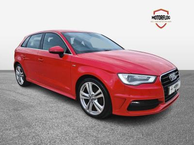 Image of 2014 AUDI A3 TDI S LINE 1598cc TURBO DIESEL MANUAL 5 DOOR HATCHBACK