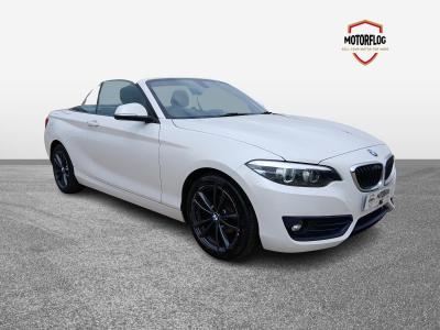 Image of 2018 BMW 2 SERIES 218D SPORT 1995cc TURBO DIESEL AUTOMATIC 2 DOOR CONVERTIBLE