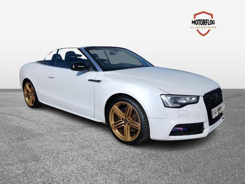 2012 AUDI A5 TDI QUATTRO S LINE S/S 2967cc TURBO DIESEL AUTOMATIC 2 DOOR CONVERTIBLE