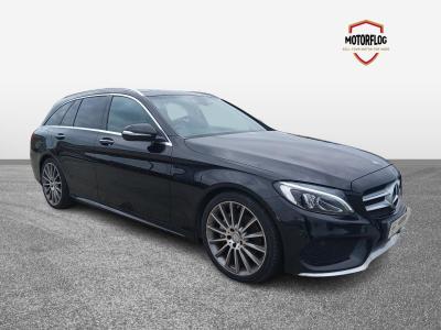 Image of 2015 MERCEDES C-CLASS C220 BLUETEC AMG LINE PREMIUM 2143cc TURBO DIESEL AUTOMATIC 5 DOOR ESTATE