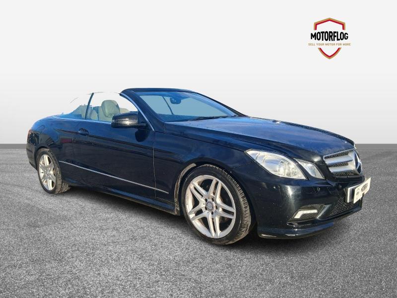 2010 MERCEDES E-CLASS E250 CGI BLUEEFFICIENCY SPORT 1796cc TURBO PETROL AUTOMATIC 2 DOOR CONVERTIBLE