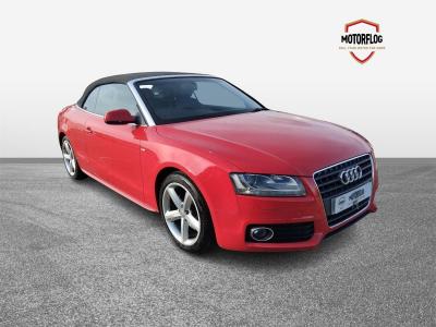 Image of 2011 AUDI A5 TFSI S LINE 1798cc TURBO PETROL CVT 2 DOOR CONVERTIBLE