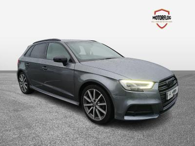 Image of 2019 AUDI A3 SPORTBACK TFSI S LINE BLACK ED 1498cc TURBO PETROL SEMI AUTO 5 DOOR HATCHBACK