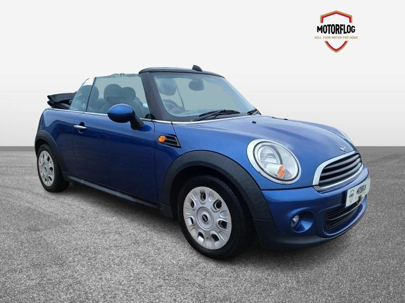 2012 MINI CONVERTIBLE ONE 1598cc PETROL MANUAL 2 DOOR CONVERTIBLE