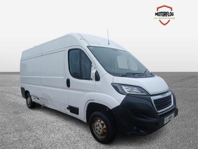 Image of 2018 PEUGEOT BOXER BLUE HDI 335 L3H2 PROFESSIONAL 1997cc TURBO DIESEL MANUAL PANEL VAN