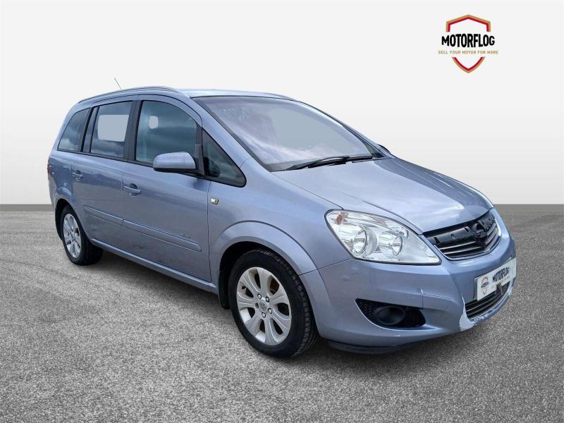 2008 VAUXHALL ZAFIRA BREEZE PLUS 1598cc PETROL MANUAL 5 DOOR MPV