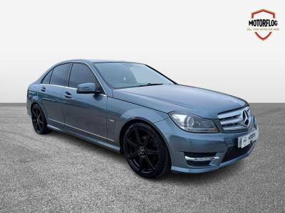 Image of 2012 MERCEDES C-CLASS C180 BLUEEFFICIENCY SPORT 1796cc TURBO PETROL AUTOMATIC 4 DOOR SALOON