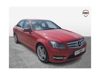 Image of 2012 MERCEDES C-CLASS C180 BLUEEFFICIENCY SPORT 1796cc TURBO PETROL AUTOMATIC 4 DOOR SALOON