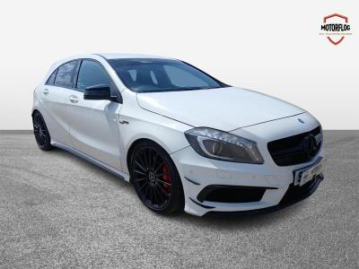 Image of 2014 MERCEDES A-CLASS A45 AMG 4MATIC 1991cc TURBO PETROL SEMI AUTO 5 DOOR HATCHBACK