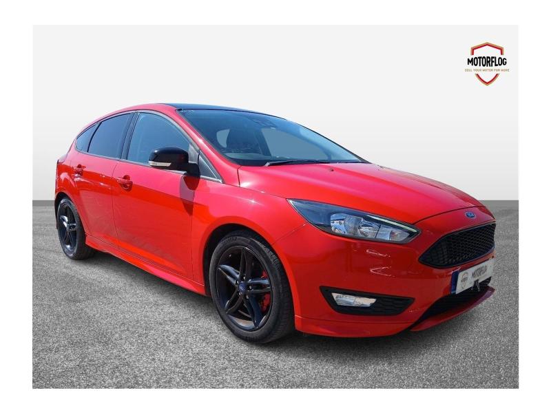 2016 FORD FOCUS ZETEC S RED EDITION 1498cc TURBO PETROL MANUAL 5 DOOR HATCHBACK