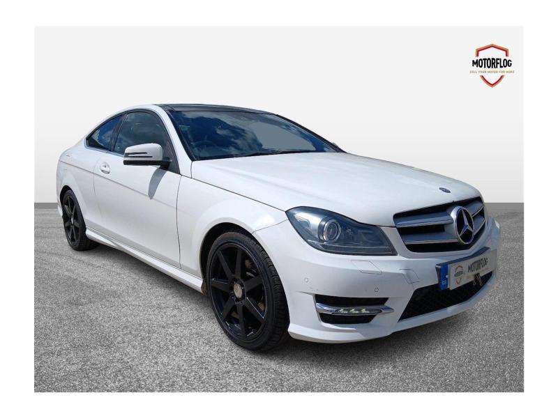 2013 MERCEDES C-CLASS C180 BLUEEFFICIENCY AMG SPORT 1595cc TURBO PETROL AUTOMATIC 2 DOOR COUPE